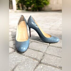 Christian Louboutin Gray Stiletto Heels